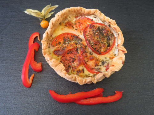 Tarte Tomates  et Mozzarella
