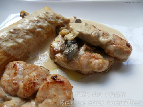 Ris de veau Poire et Gingembre