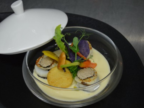 Waterzoi de Saint-jacques aux légumes