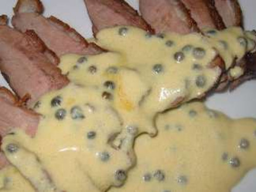 Magret de Canard au poivre vert 