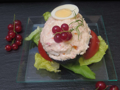Avocat au crabe