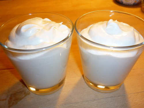 Mousse Chocolat Blanc