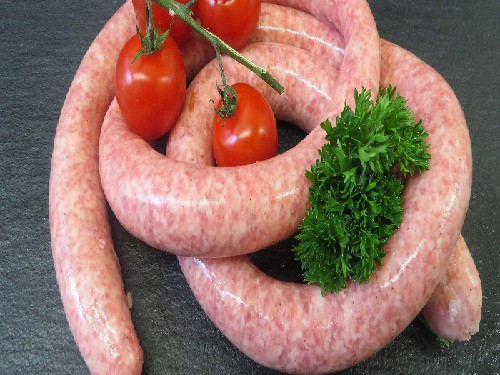 saucisses Porc et Veau